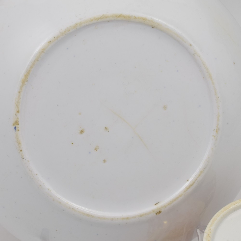 Spode Porcelain Dollar Pattern Coffee Can & Saucer c.1805 Pattern 715 View VIII
