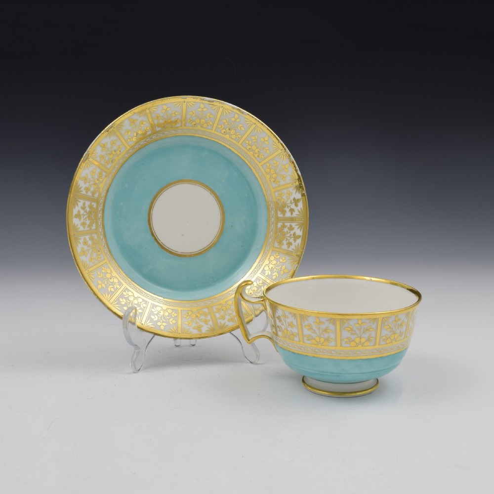 Barr, Flight & Barr Period Worcester Porcelain Tea Cup & Saucer 
