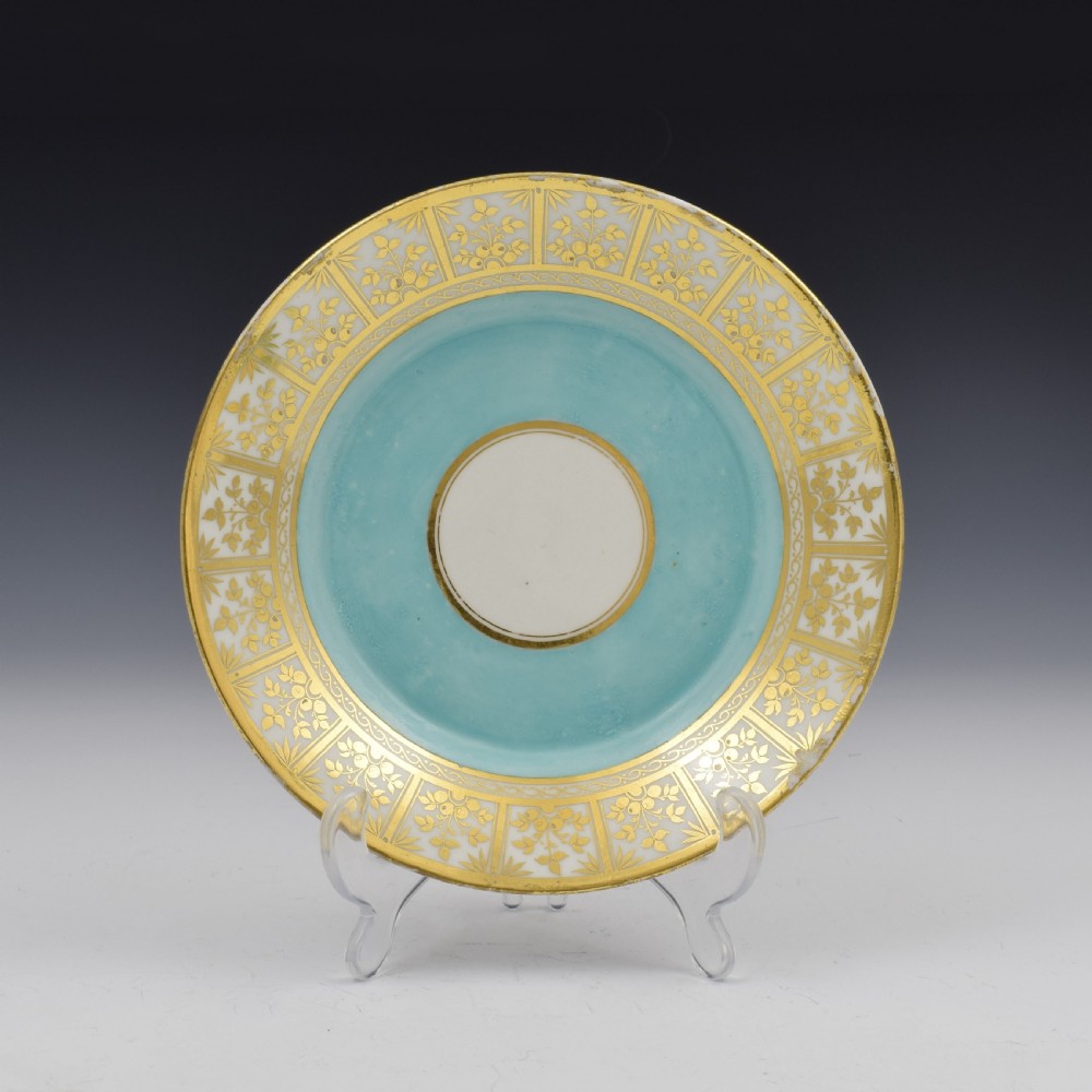 Barr, Flight & Barr Period Worcester Porcelain Tea Cup & Saucer  View II