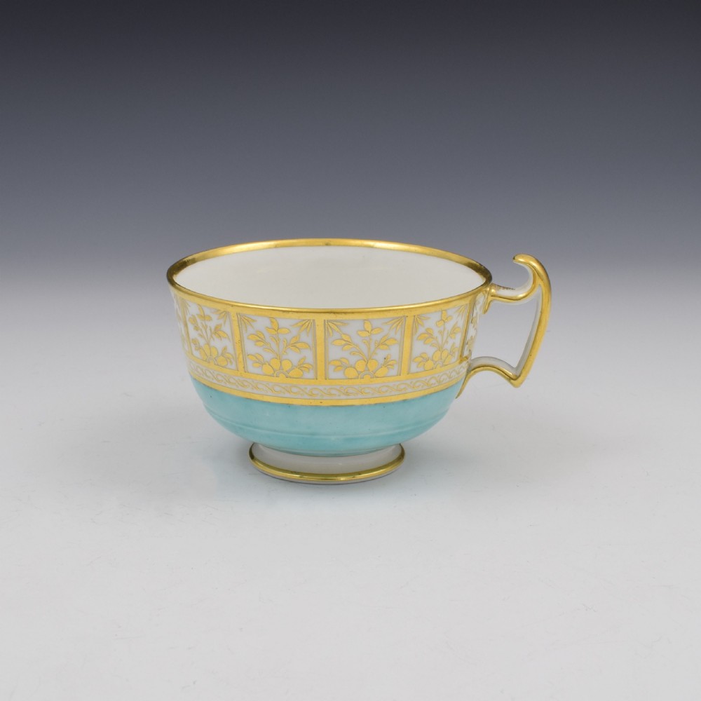 Barr, Flight & Barr Period Worcester Porcelain Tea Cup & Saucer  View V