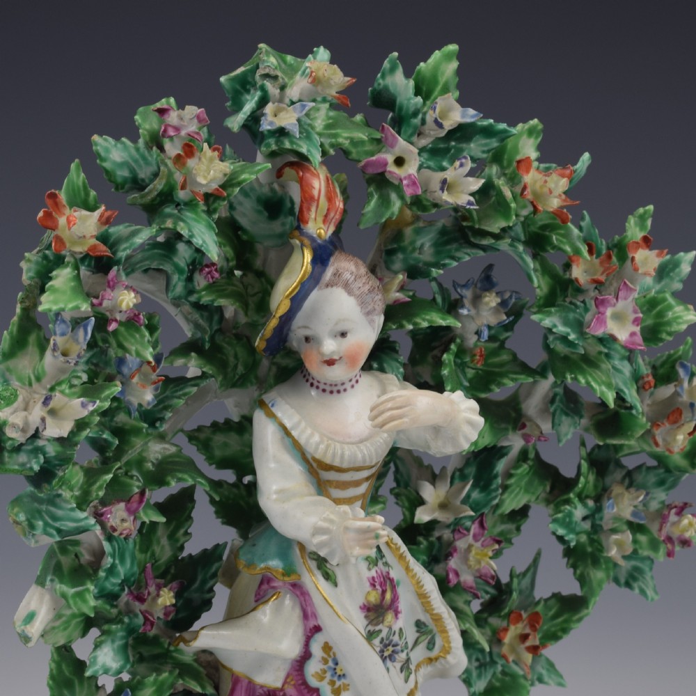 Pair Bow Porcelain Bocage Figures New Dancers c.1765 View XIII