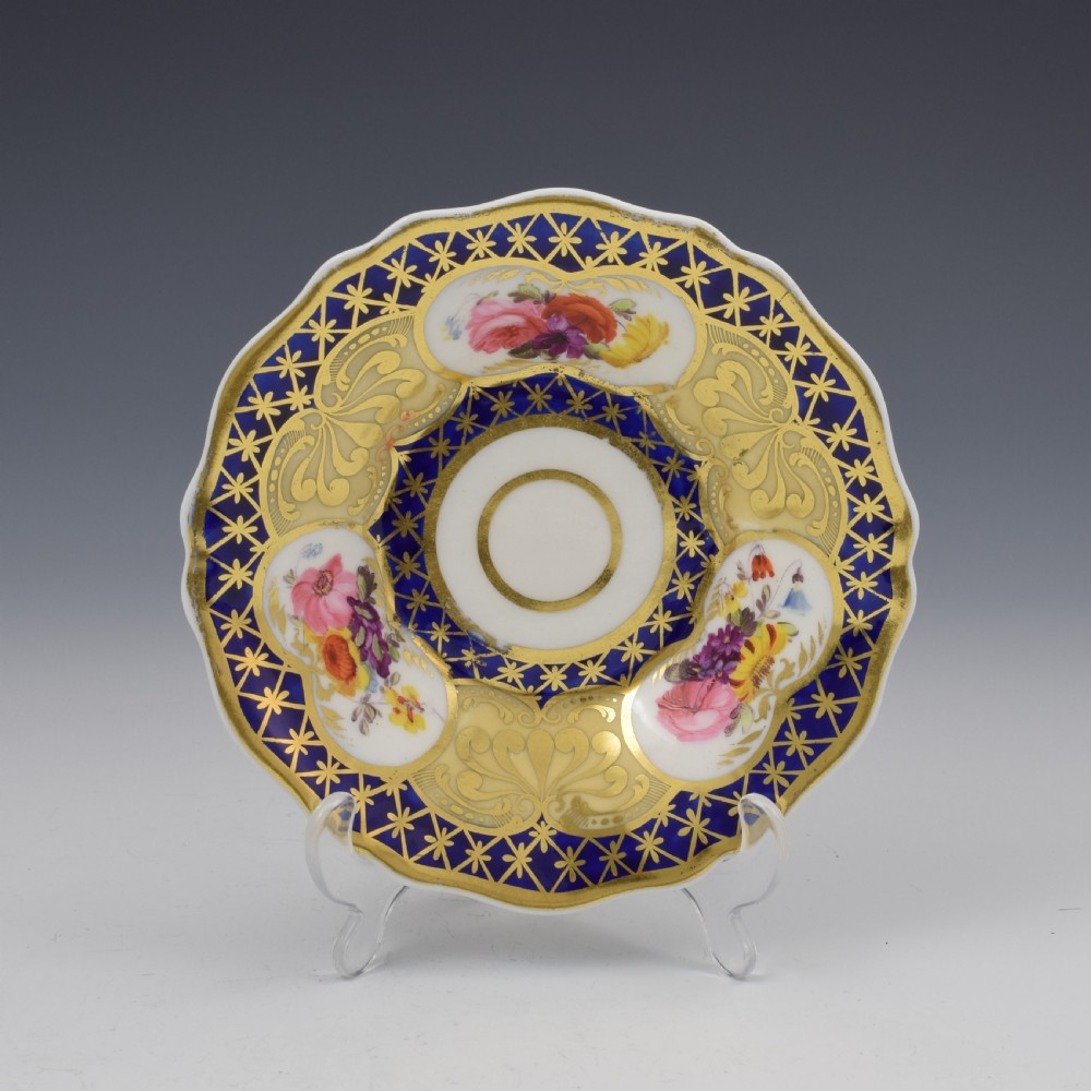 Ridgway Porcelain Tea Cup & Saucer Pattern 2/1114 / 2/1178 c.1820 View III
