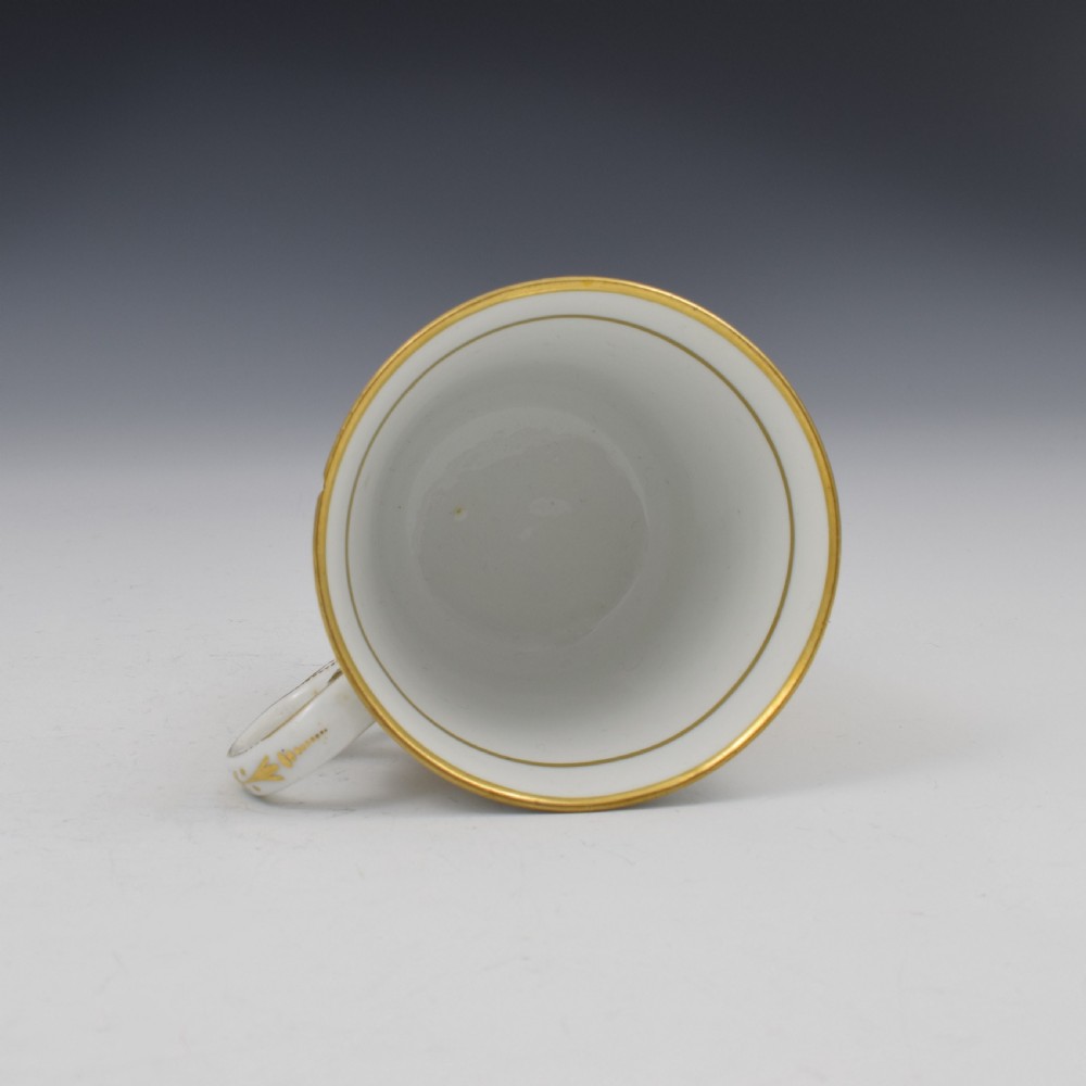 Chamberlain Worcester Porcelain Tapered Coffee Can Chinoiserie Pattern 767 View V
