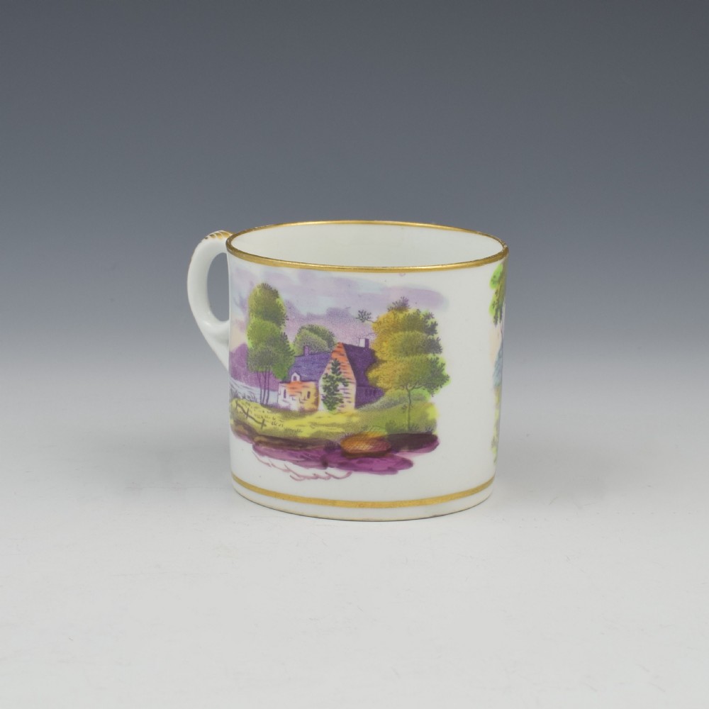 Regency New Hall Bone China Coffee Can c.1815 View II