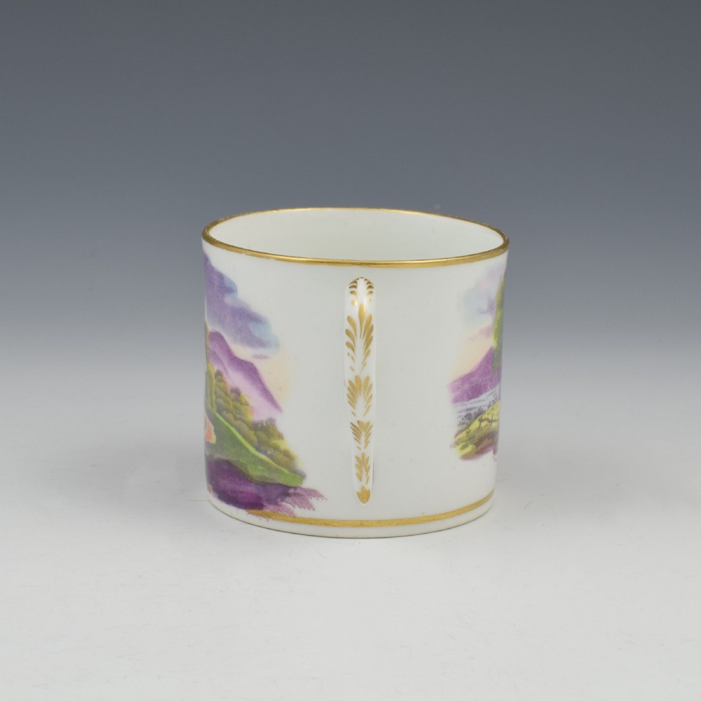 Regency New Hall Bone China Coffee Can c.1815 View VI