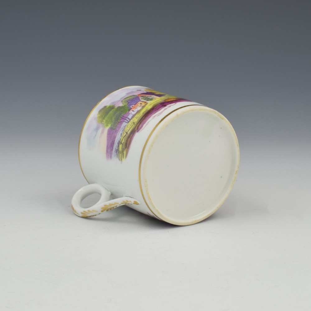 Regency New Hall Bone China Coffee Can c.1815 View VII
