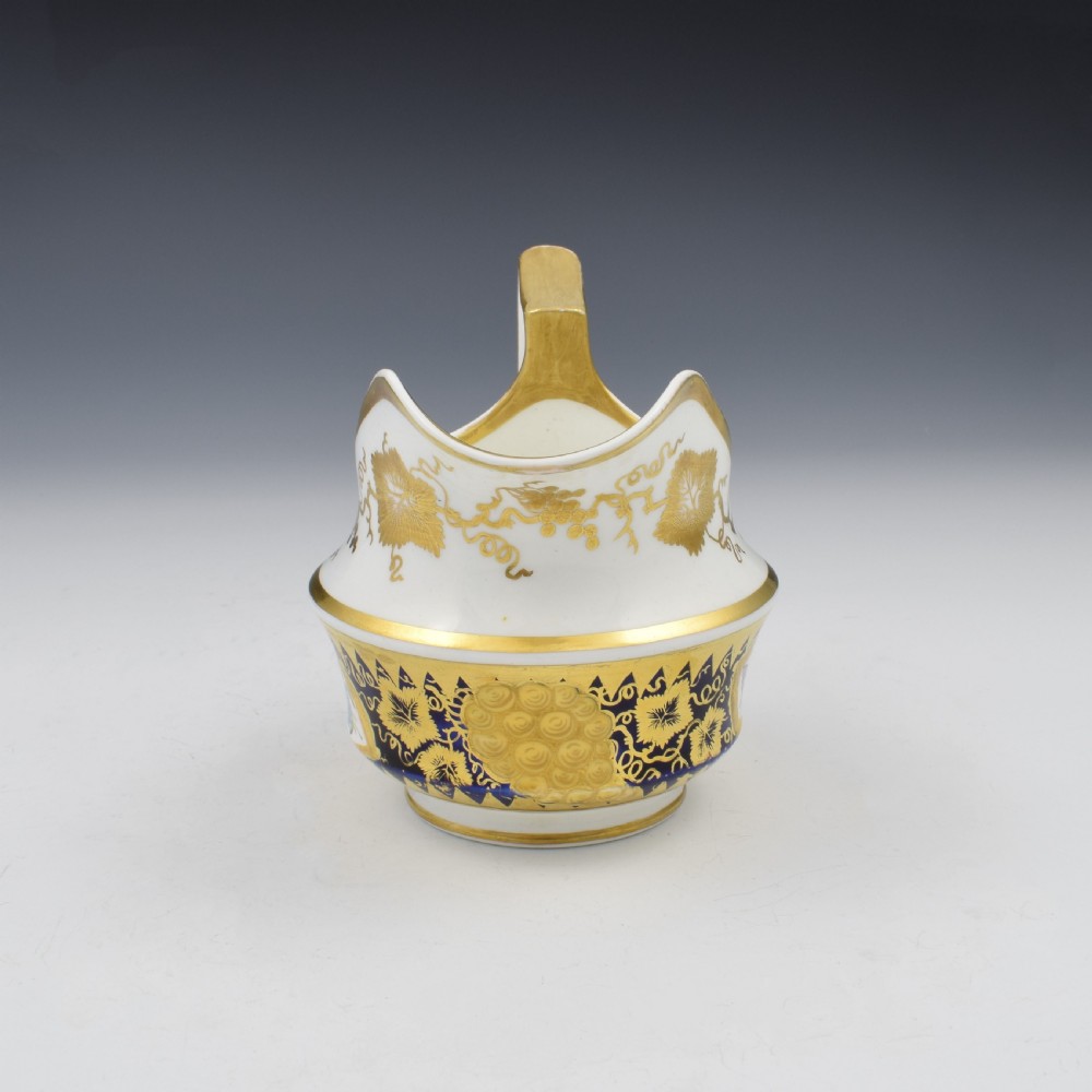 Spode Felspar Porcelain Milk / Cream Jug Pattern 4003, c.1825 View III