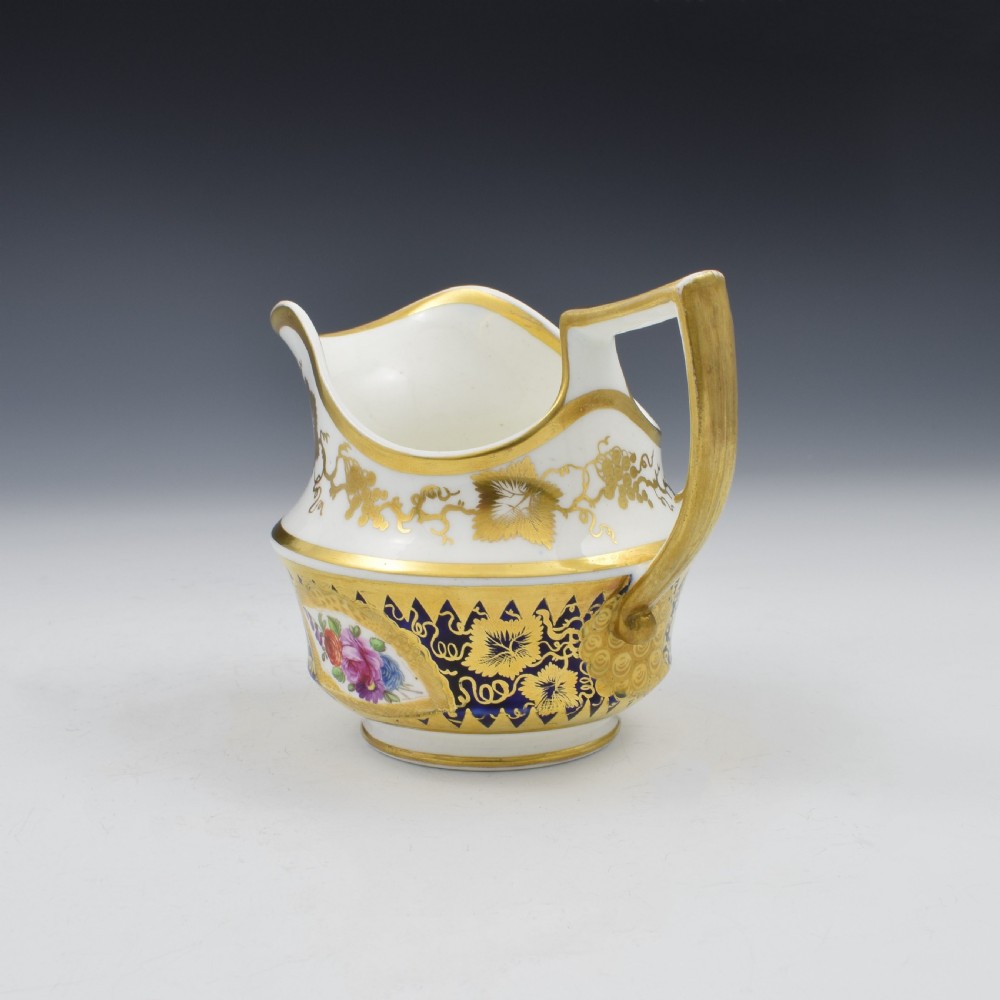 Spode Felspar Porcelain Milk / Cream Jug Pattern 4003, c.1825 View VI