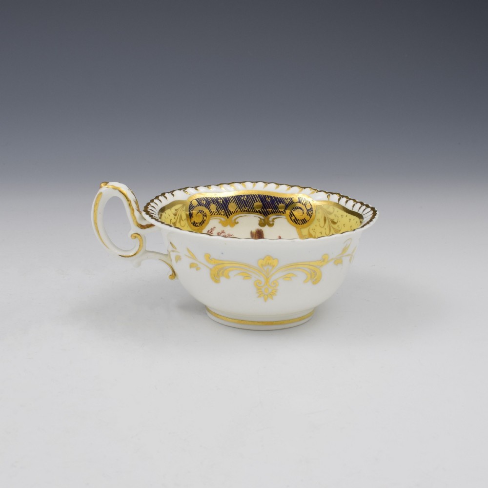 H & R Daniel Porcelain Tea Cup & Saucer Pattern 4111 c.1825 View XII
