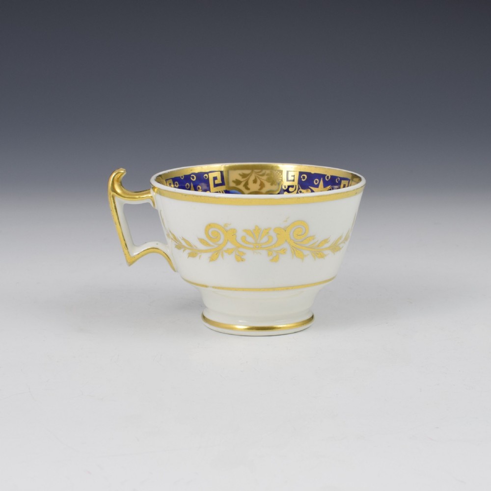 Ridgway Porcelain Coffee Cup & Saucer Pattern 2/739 c.1825 View IV