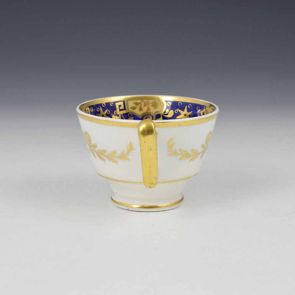 Ridgway Porcelain Coffee Cup & Saucer Pattern 2/739 c.1825 View VII