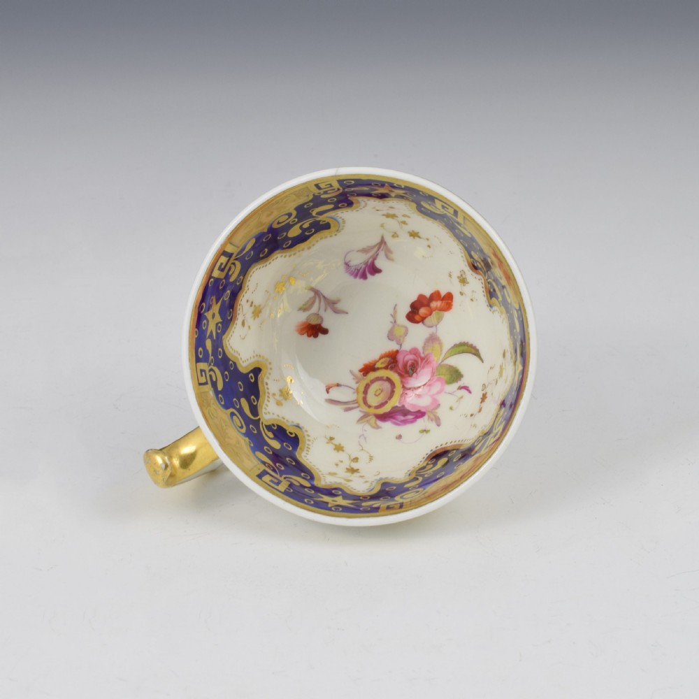 Ridgway Porcelain Coffee Cup & Saucer Pattern 2/739 c.1825 View IX