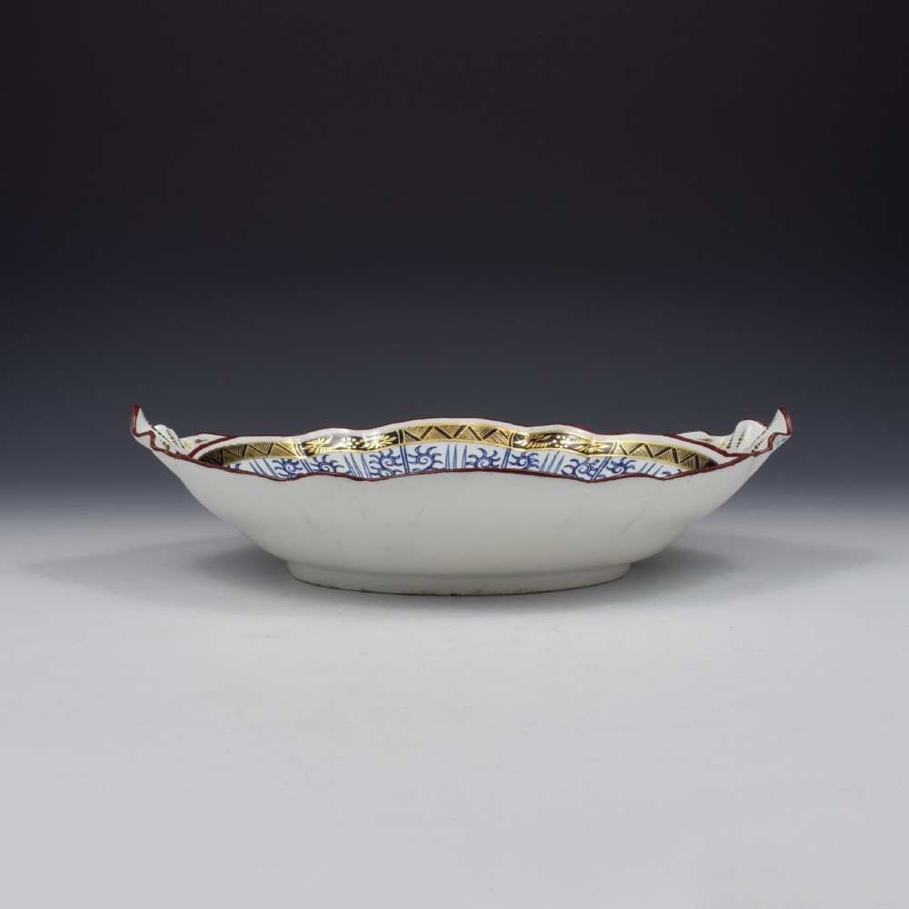 Barr Flight & Barr Worcester Porcelain Large Royal Lily Dessert Dish Centrepiece View VIII