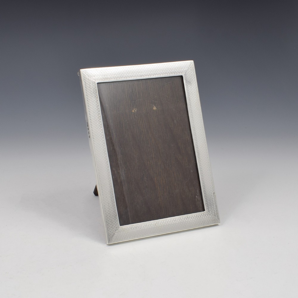 Art Deco Rectangular Silver Photograph Frame 1930