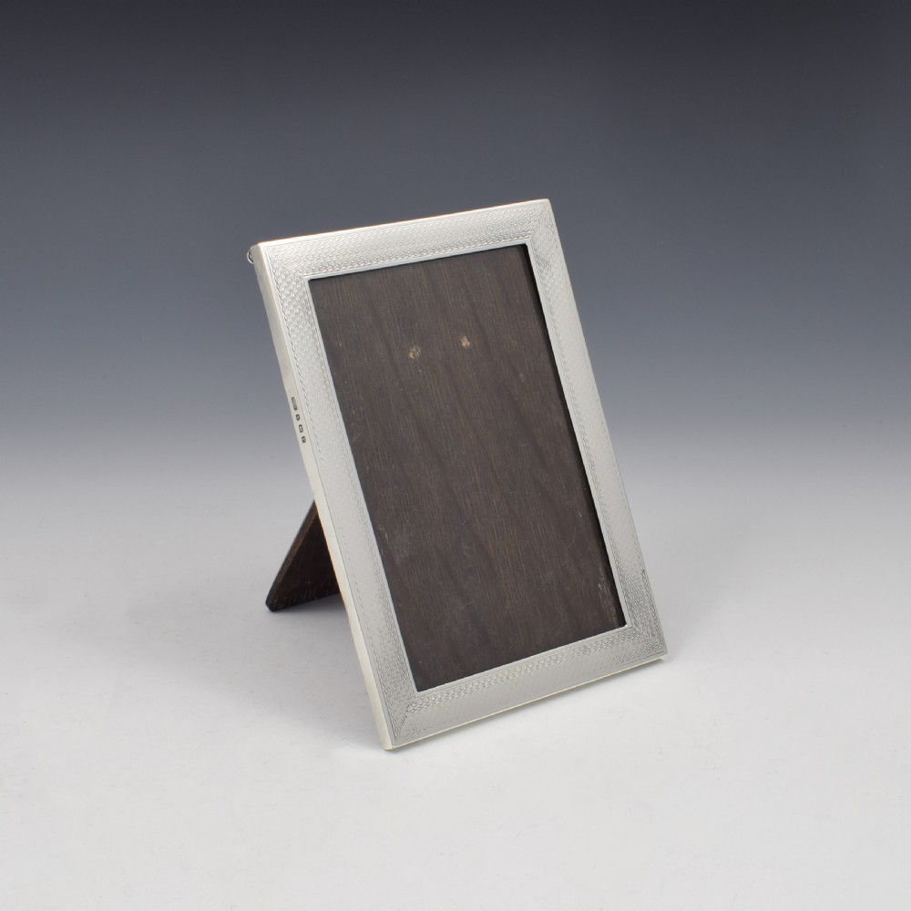 Art Deco Rectangular Silver Photograph Frame 1930 View II