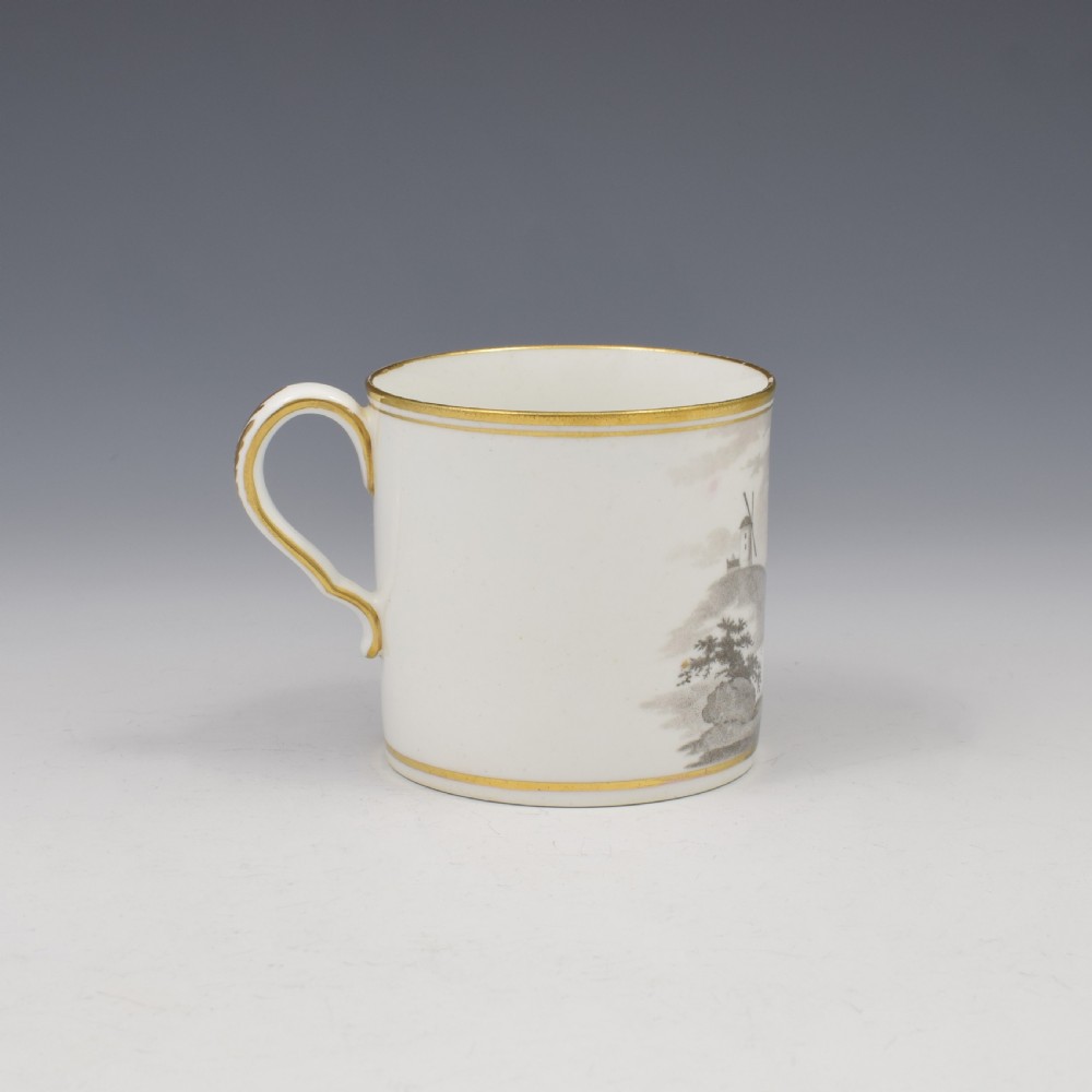 Spode Porcelain Bat Print Coffee Can Pattern 557 c.1805 View III