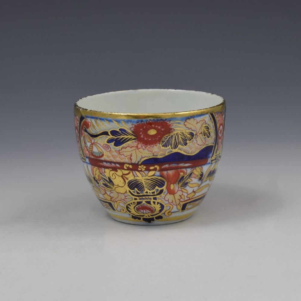Coalport Porcelain Imari Pattern Cup & Saucer c.1810 View IV