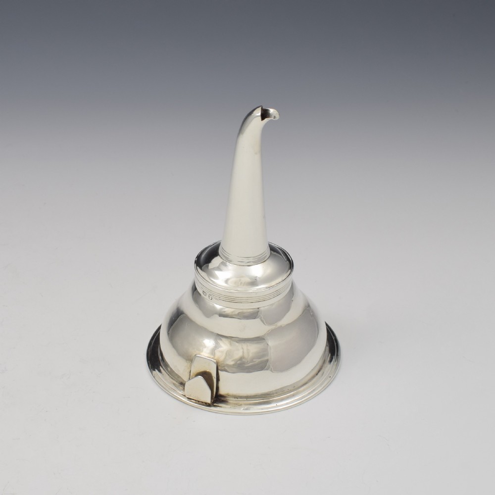 Georgian Silver Wine Funnel 