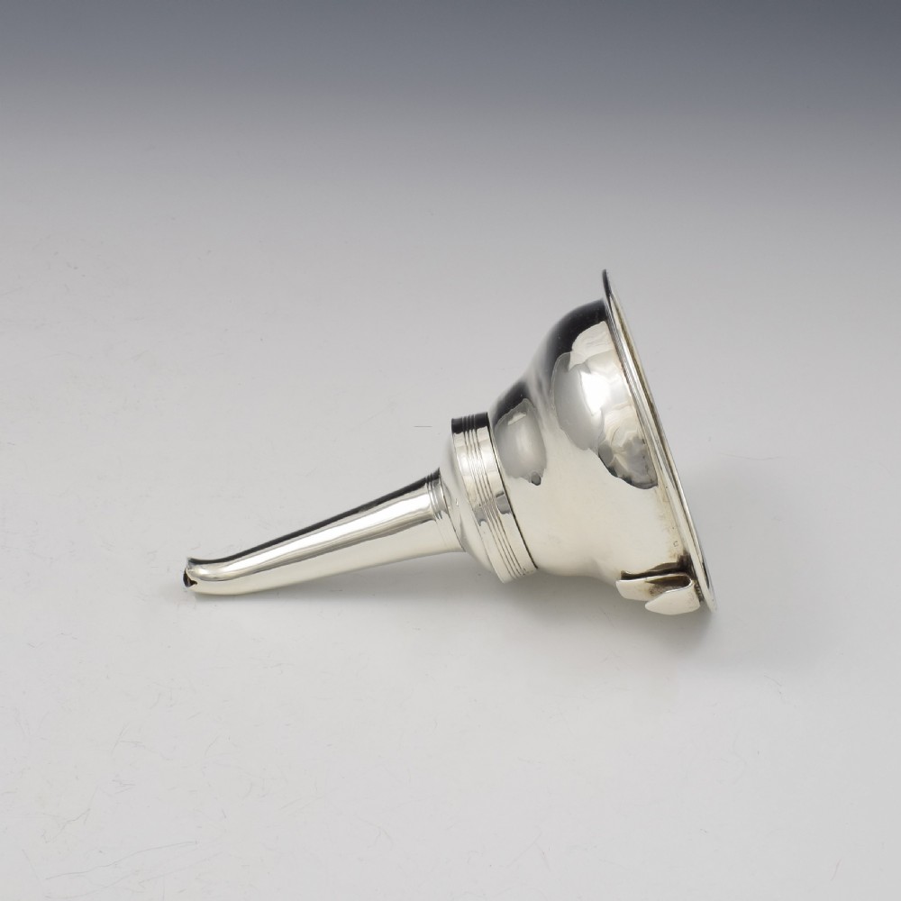Georgian Silver Wine Funnel  View IV