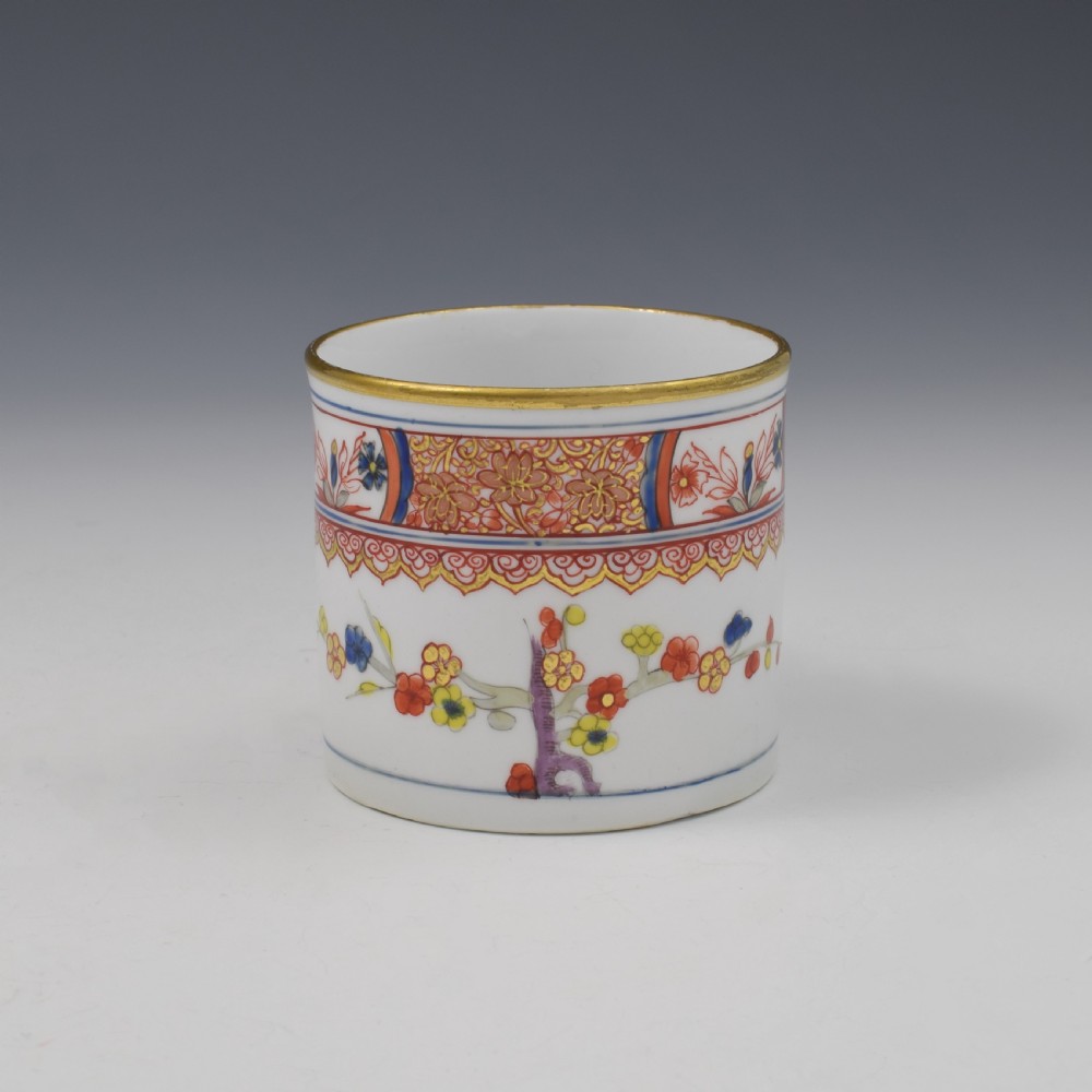 Spode Porcelain Tree Of Life Coffee Can & Saucer Pattern 282 View V