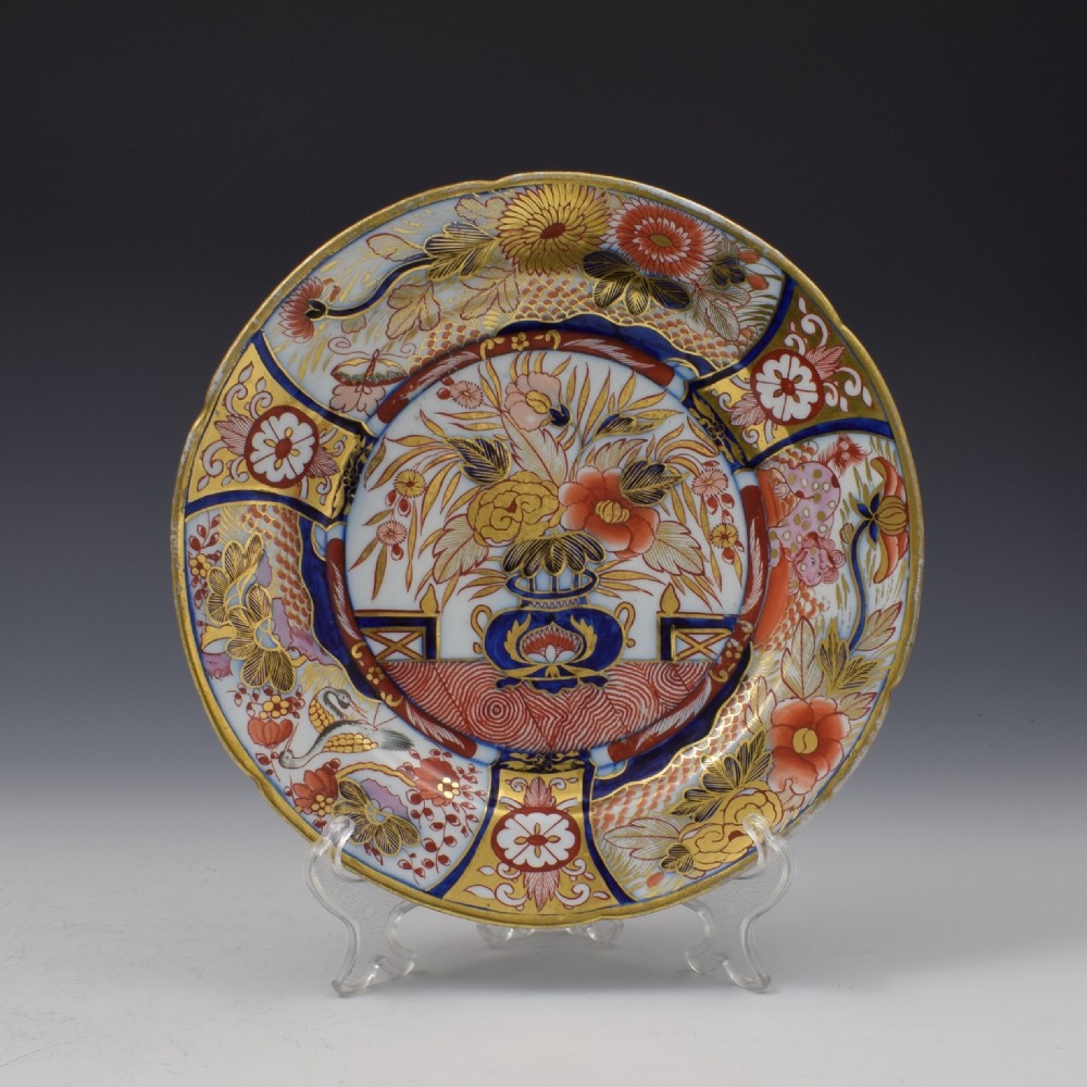 Georgian Coalport Imari Japan Dessert Plate c.1805