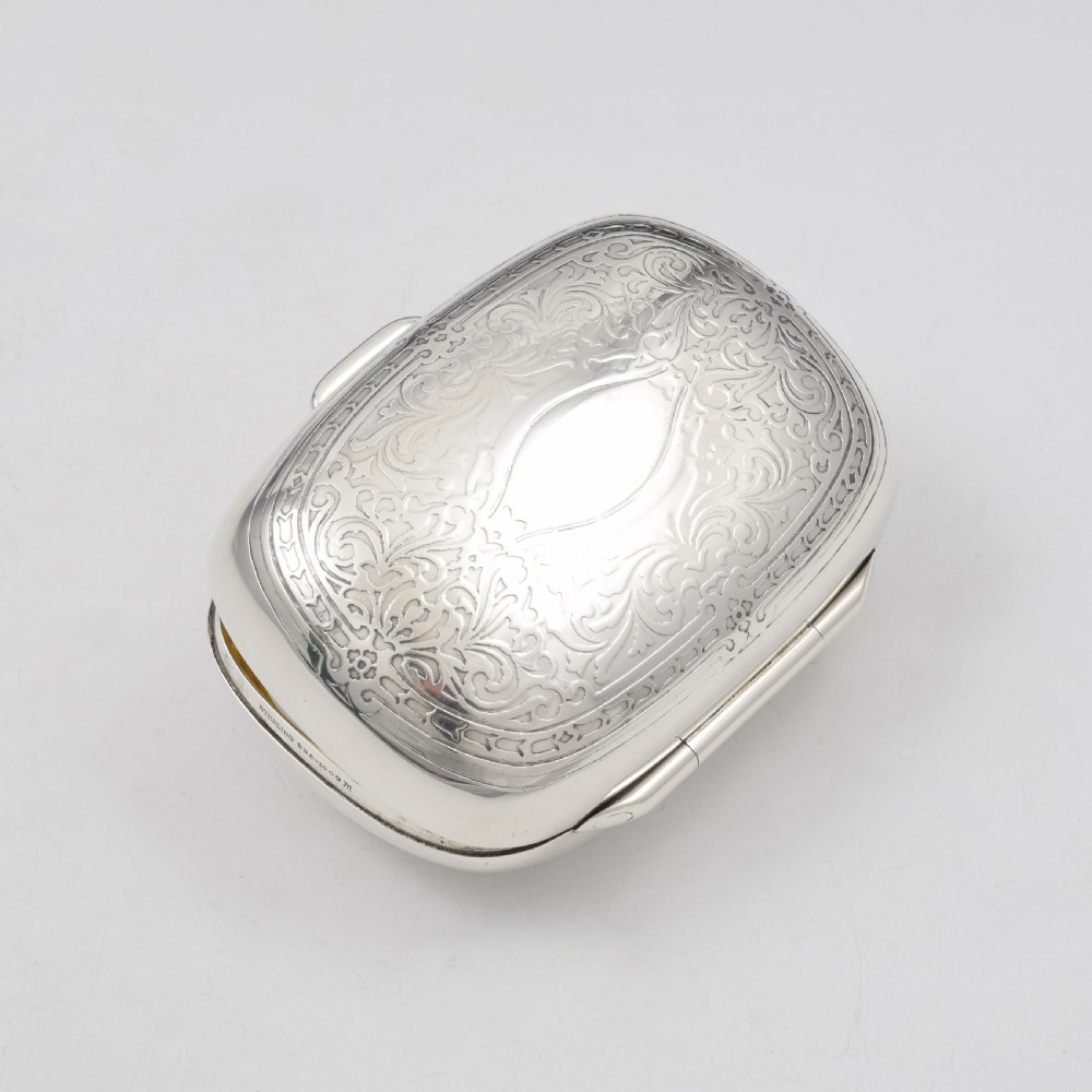 Tiffany & Co. Sterling Silver Travel Soap Box c.1910 View IV