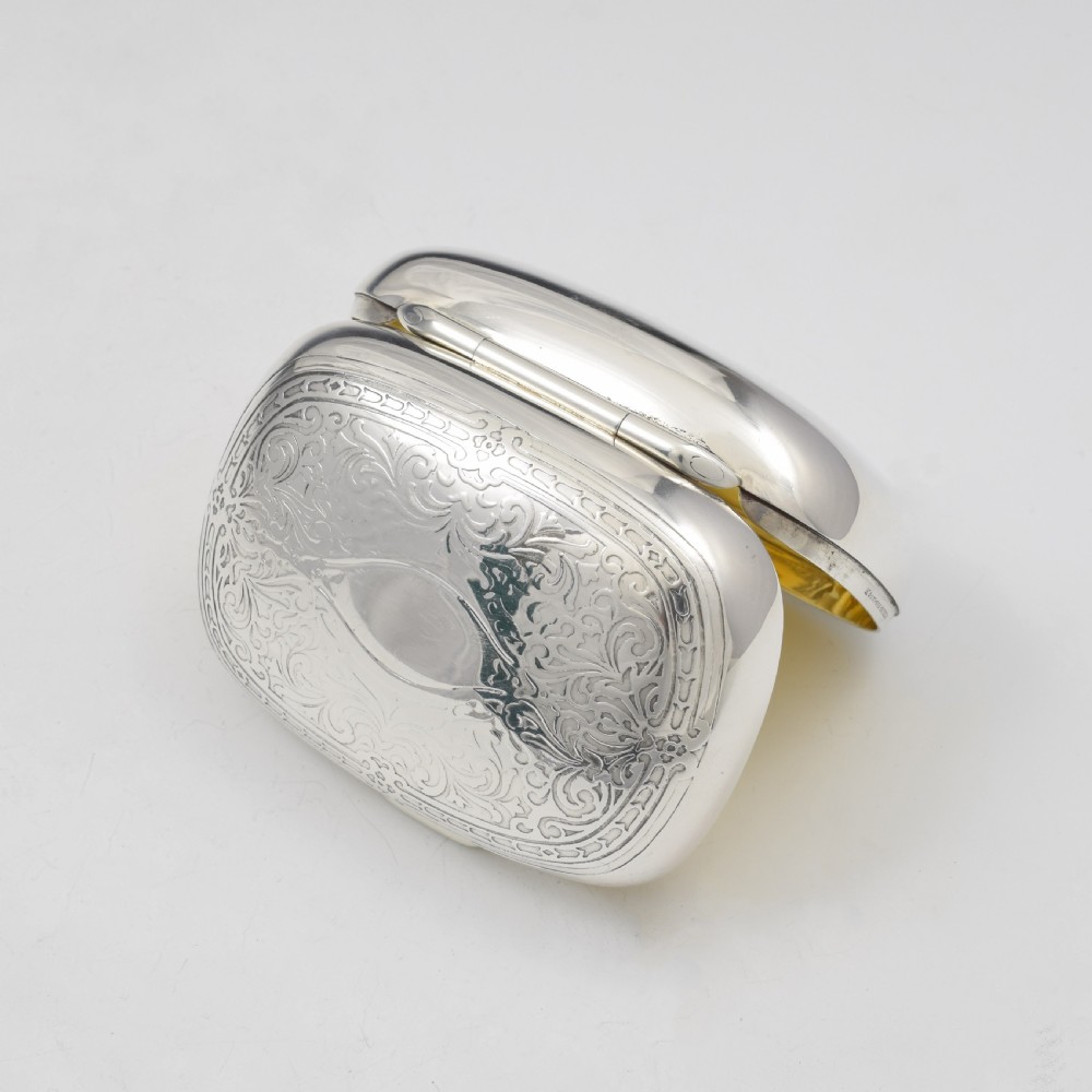 Tiffany & Co. Sterling Silver Travel Soap Box c.1910 View V