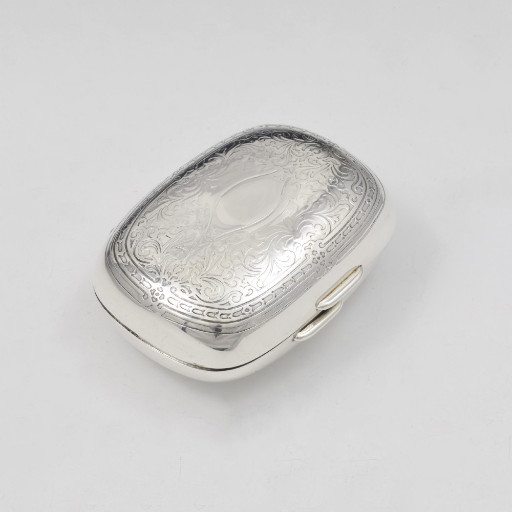 Tiffany & Co. Sterling Silver Travel Soap Box c.1910 View VII