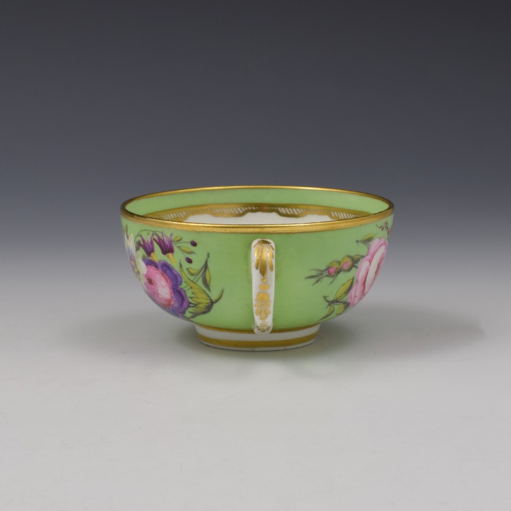King Street Derby Porcelain Tea Cup & Saucer View VI