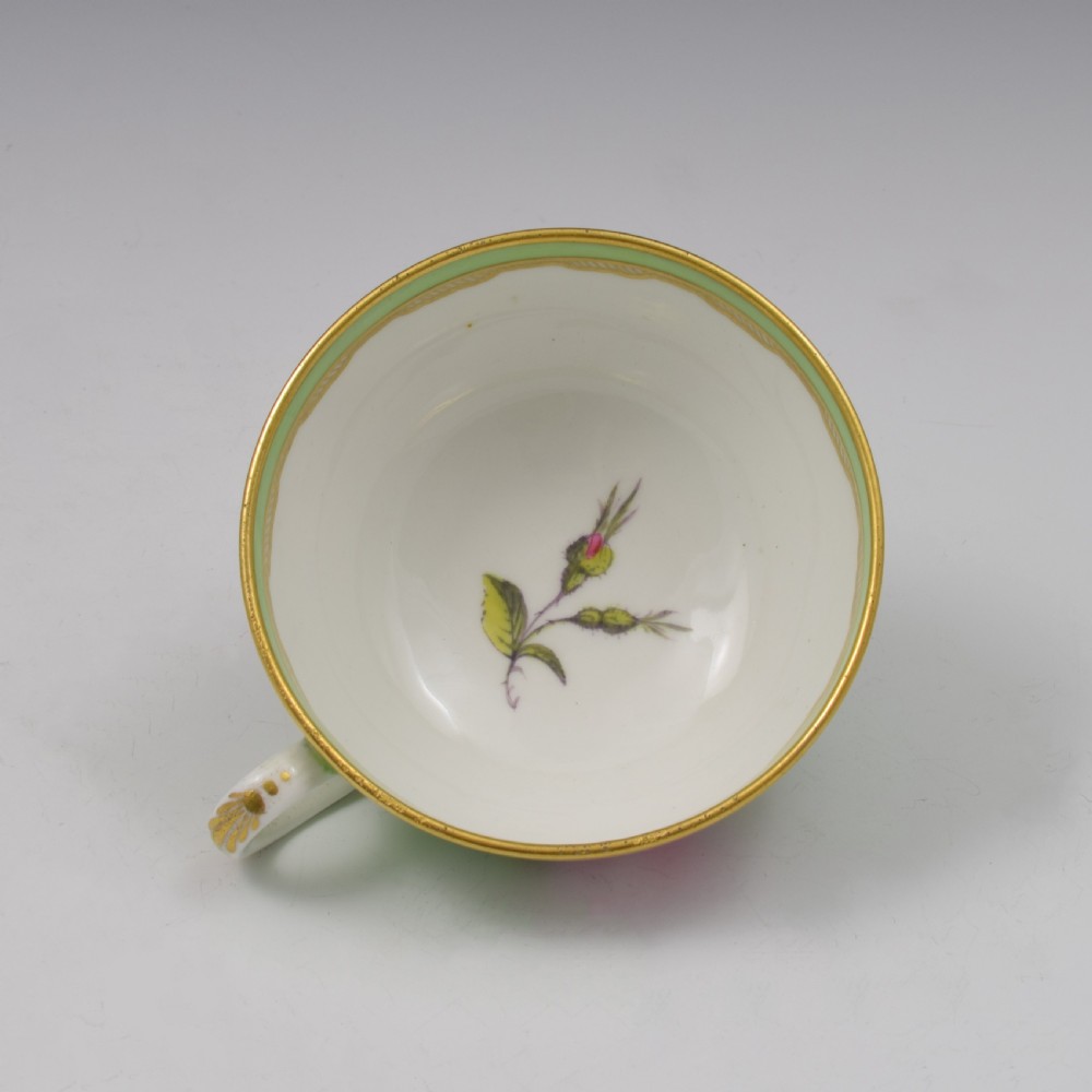 King Street Derby Porcelain Tea Cup & Saucer View VII