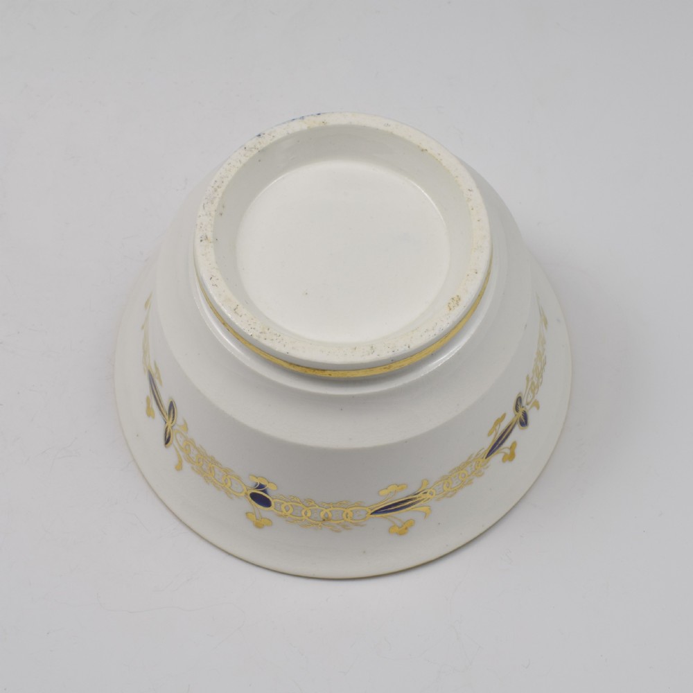 Large Regency Coalport Porcelain Slop Bowl c.1820 View VII