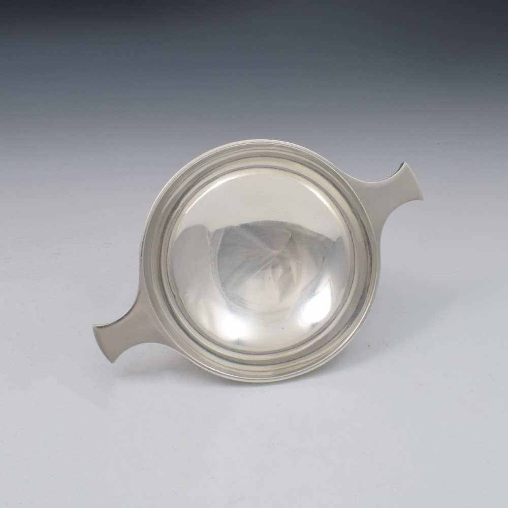 Large Sterling Silver Quaich Joseph Gloster Ltd 1937 View IV