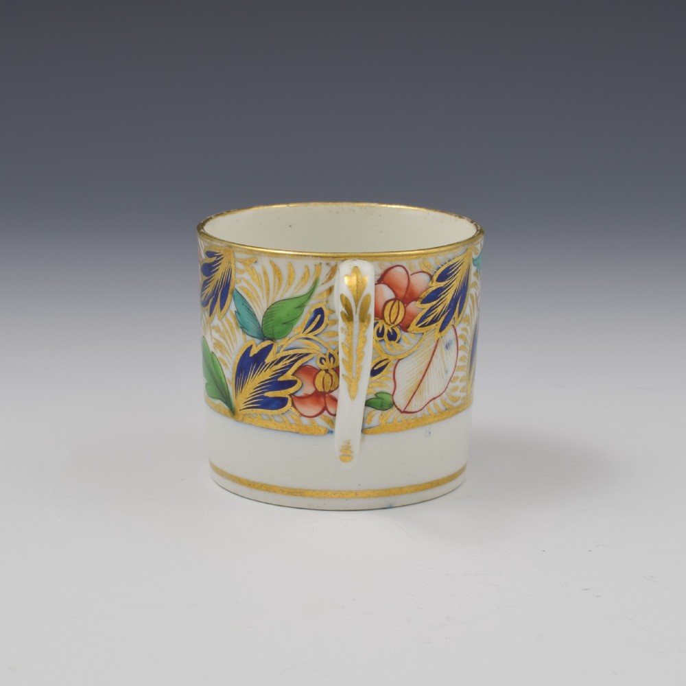 Georgian Coalport Porcelain Coffee Can c.1805 View IV