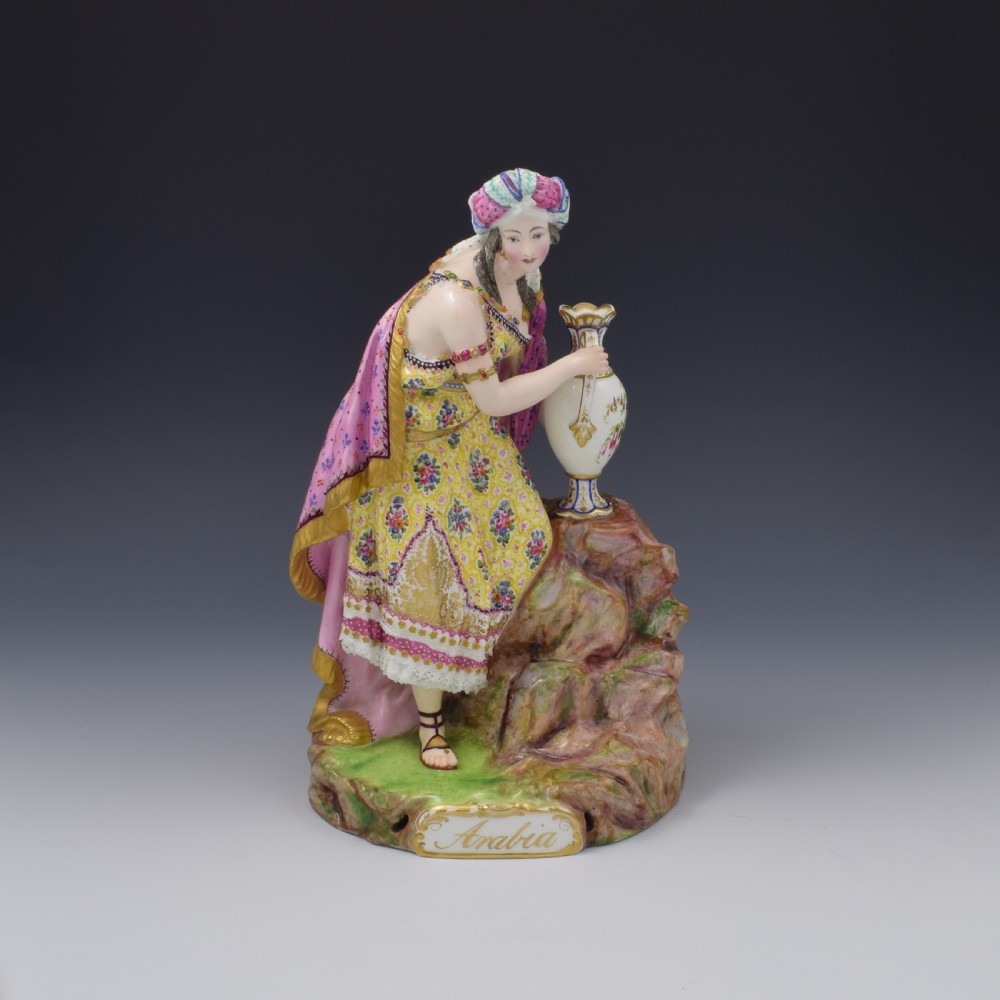 Rare Large Minton Porcelain Figure Arabia Model 137 c.1848 View II