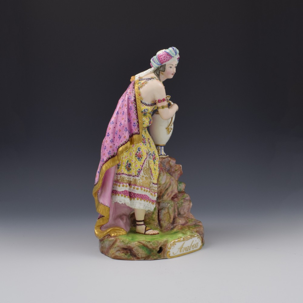 Rare Large Minton Porcelain Figure Arabia Model 137 c.1848 View III