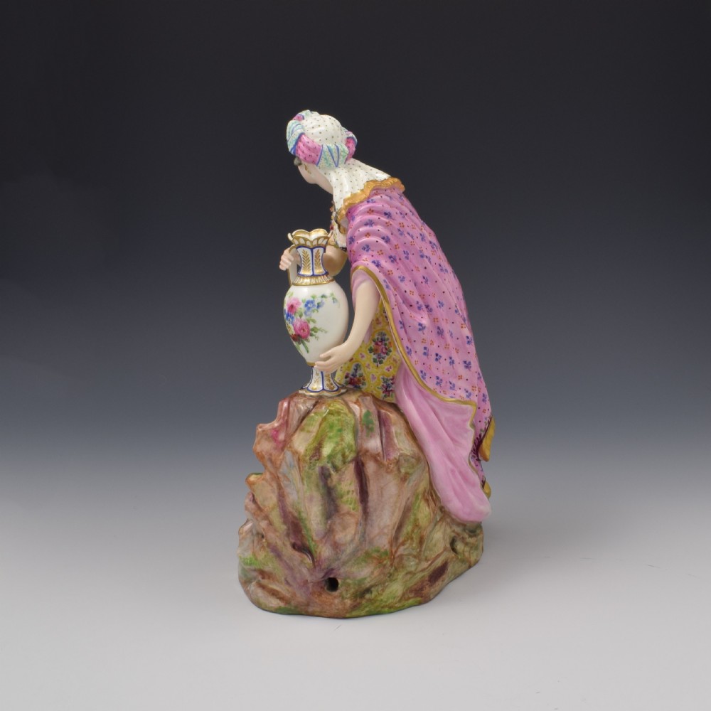 Rare Large Minton Porcelain Figure Arabia Model 137 c.1848 View VI