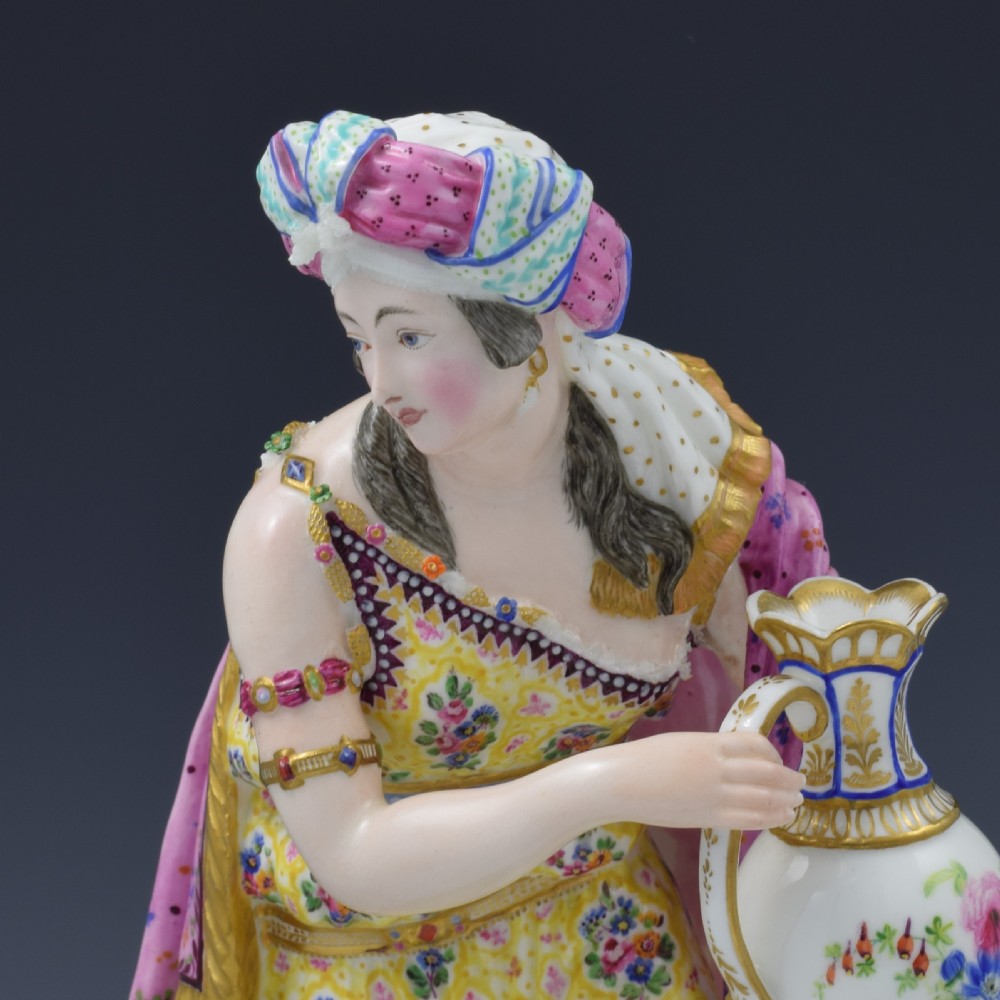 Rare Large Minton Porcelain Figure Arabia Model 137 c.1848 View X