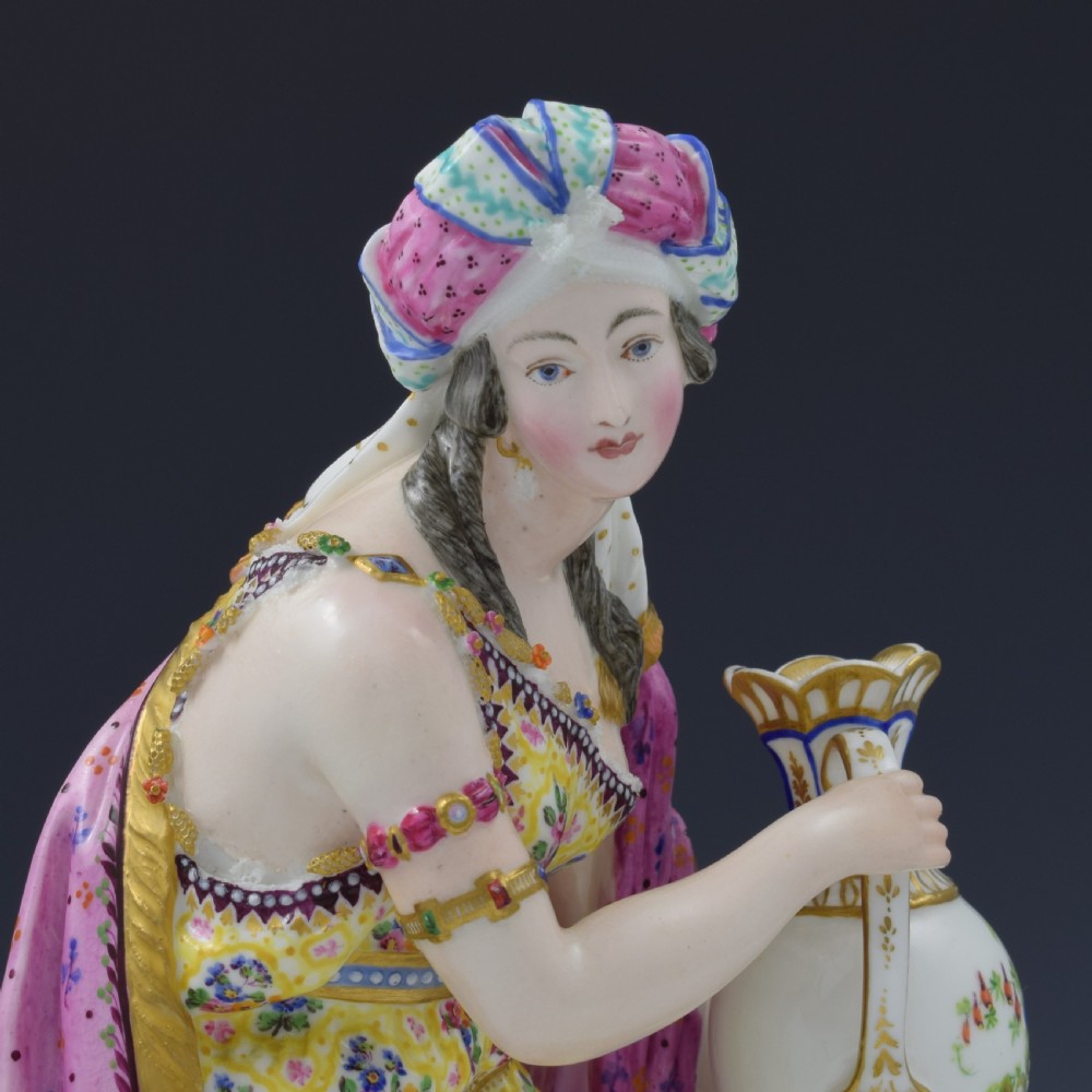 Rare Large Minton Porcelain Figure Arabia Model 137 c.1848 View XII