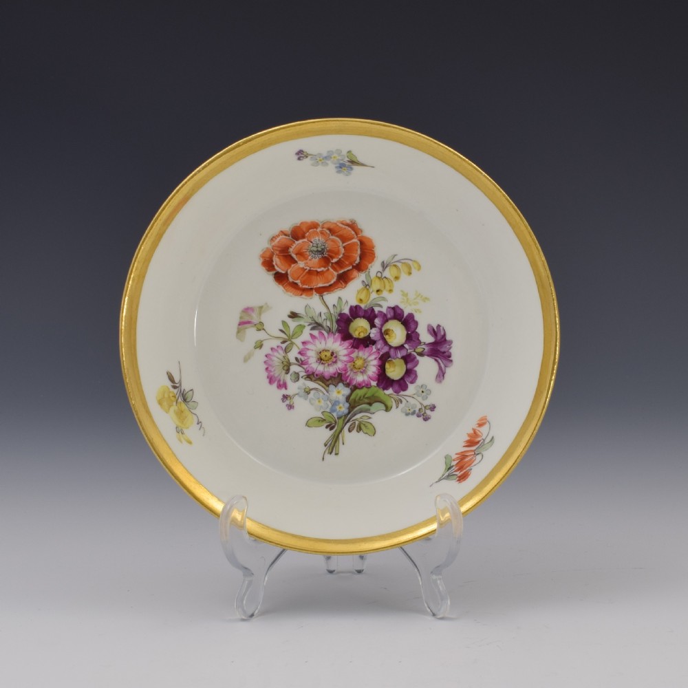 Meissen Marcolini Period Porcelain Coffee Can & Saucer c.1790 View II