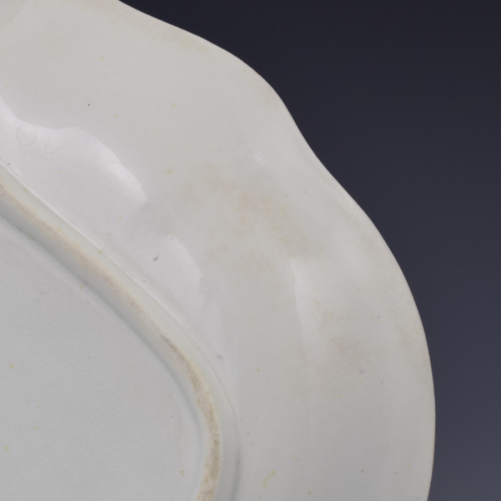Derby Porcelain Botanical Compotier Dessert Dish Nasturtium c.1806 View VI