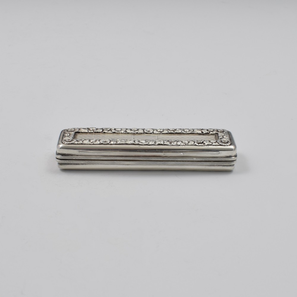 George III Silver Toothpick Box Georgian c.1810 View VIII