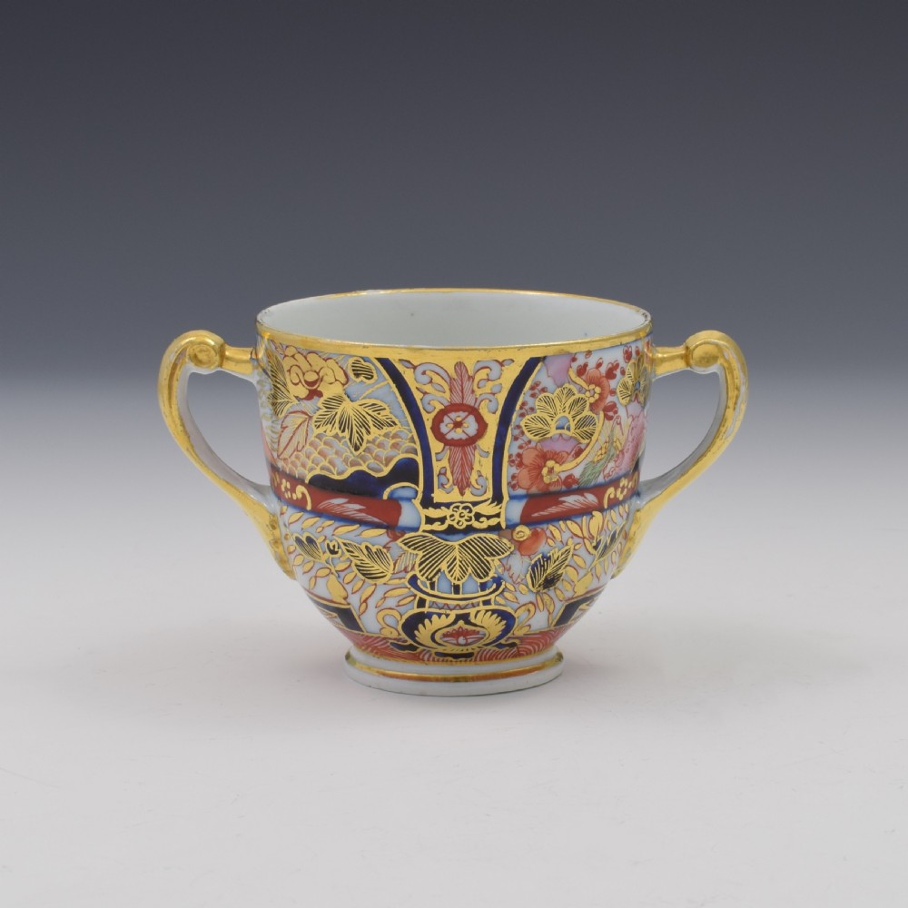 Georgian Coalport Porcelain Nelson Imari Chocolate Cup c.1810