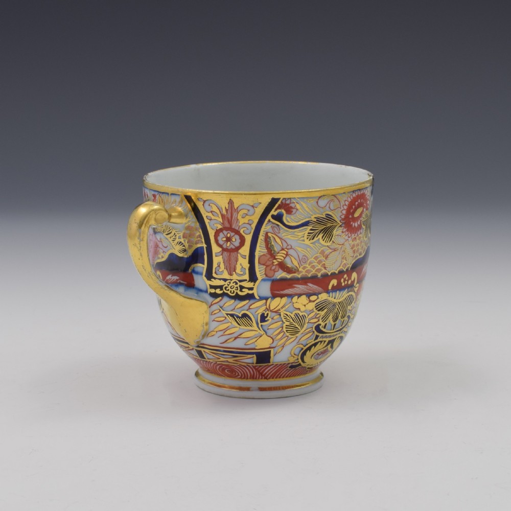 Georgian Coalport Porcelain Nelson Imari Chocolate Cup c.1810 View VI