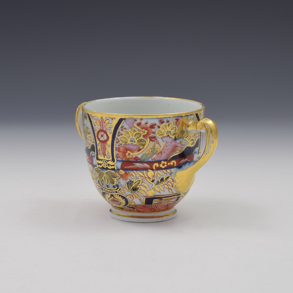 Georgian Coalport Porcelain Nelson Imari Chocolate Cup c.1810 View VIII