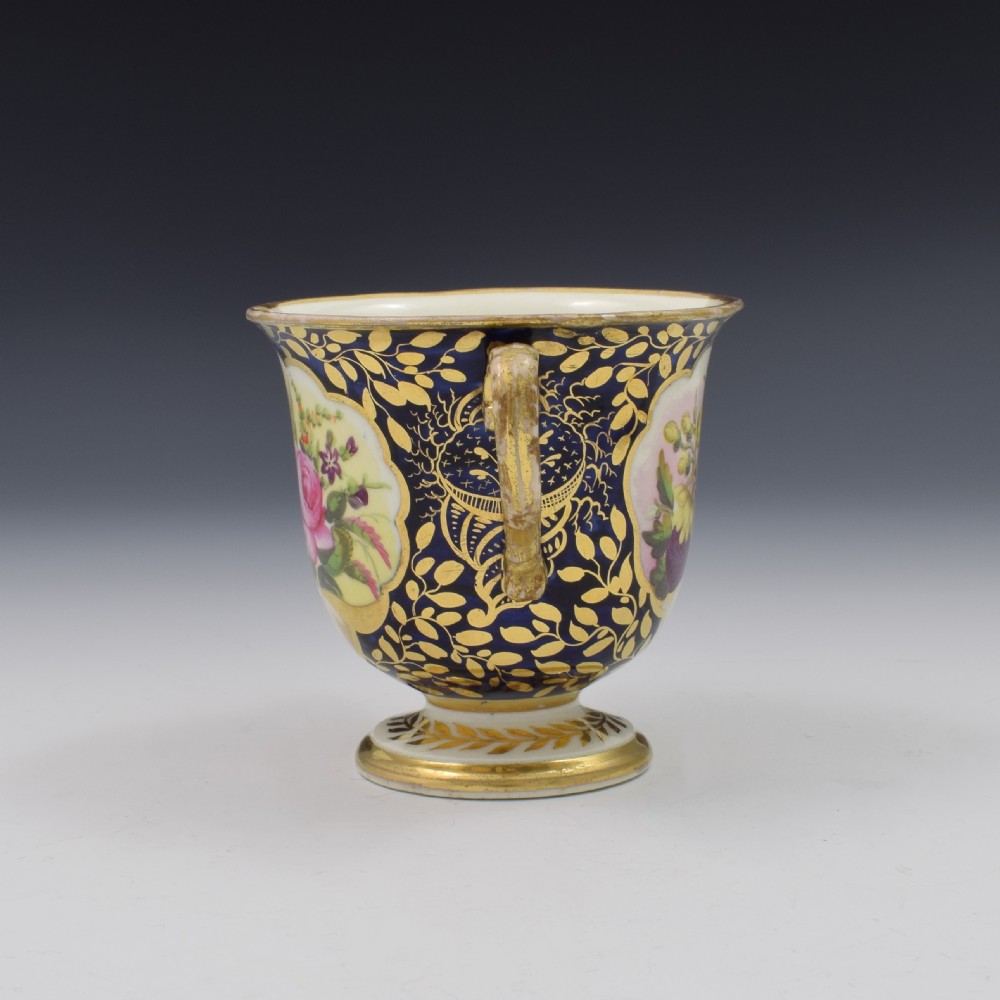 Georgian Minton Porcelain Chocolate Cup Pattern 780 c.1815 View IV