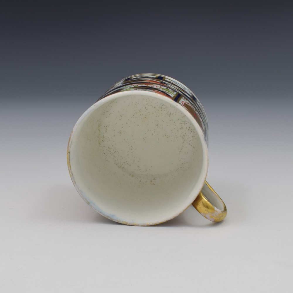 Georgian Coalport Porcelain Coffee Can Pattern 136 c.1815 View VI