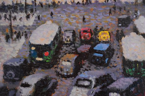 LUCIEN MAXIME ROUBINET 1926 OIL PAINTING - ADDITIONAL PHOTO 6