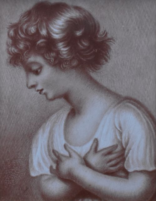 portrait miniature c1765 letitia preston vallancey - CATEGORY: ANTIQUE ART - DATED 18TH CENTURY