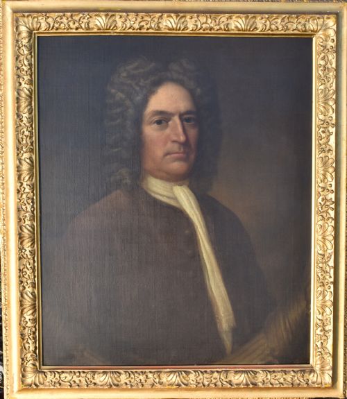 daniel de coning 16601727 portrait of a cotswold gentleman oil painting - CATEGORY: ANTIQUE ART - DATED 18TH CENTURY