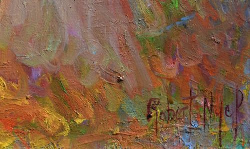 ROBERT NYEL 19302016 FRENCH SYMBOLIST OIL PAINTING - ADDITIONAL PHOTO 5